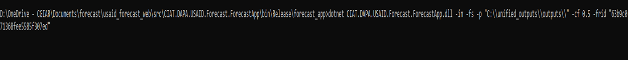 Guide how to import forecast 3